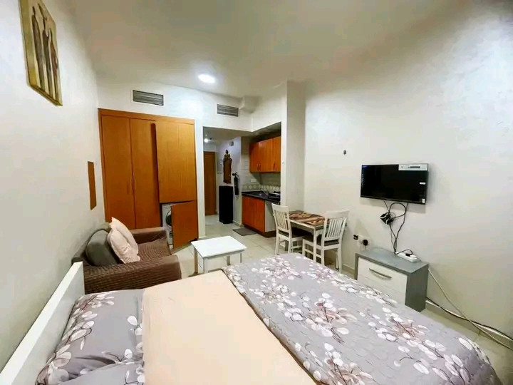 Now a studio apartment in Ajman – Al Jurf 2, with rent including all bills.