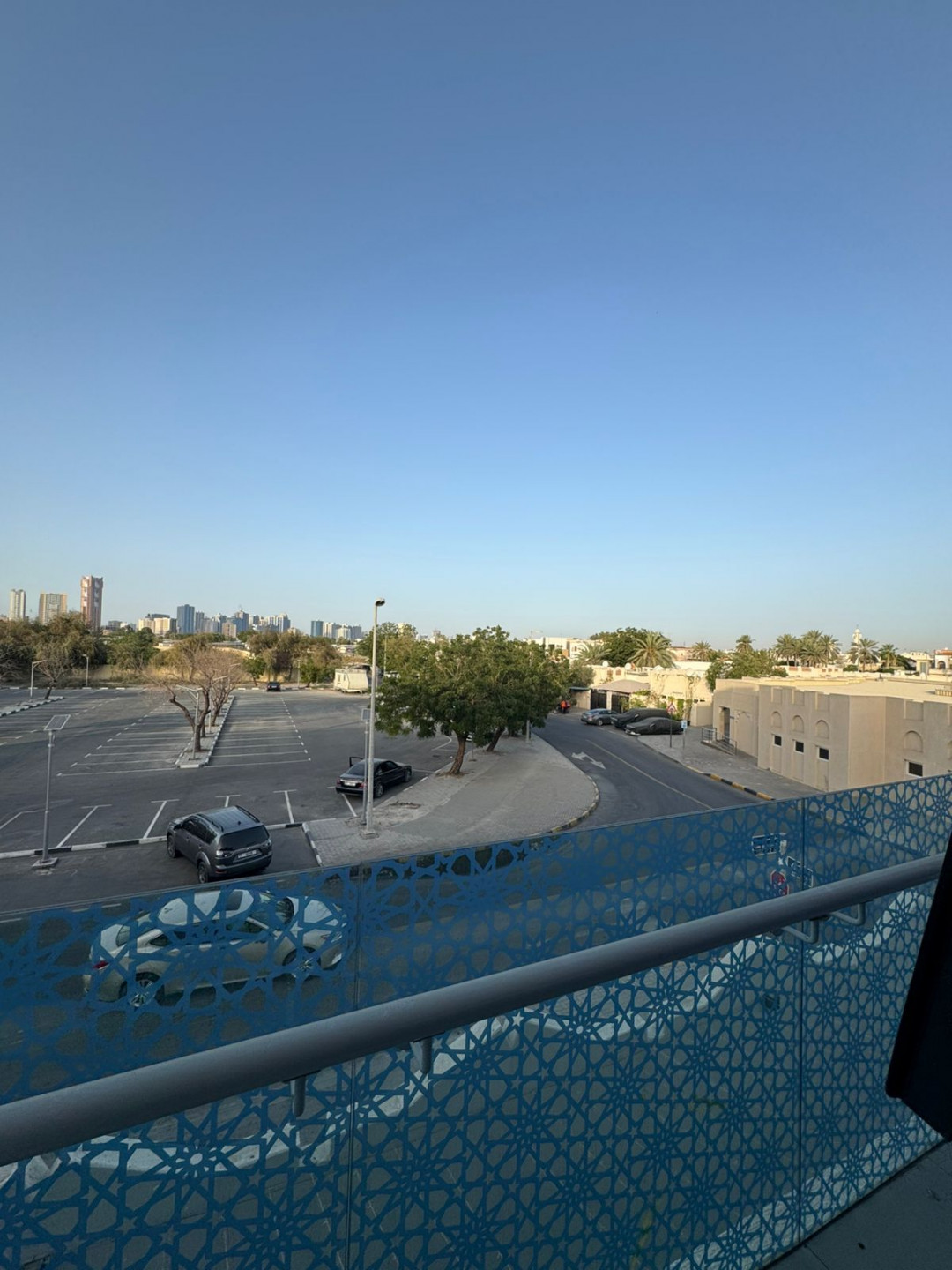 Three luxurious master bedrooms and a living room for annual rent in Al Murqab area, with 5 bathrooms.