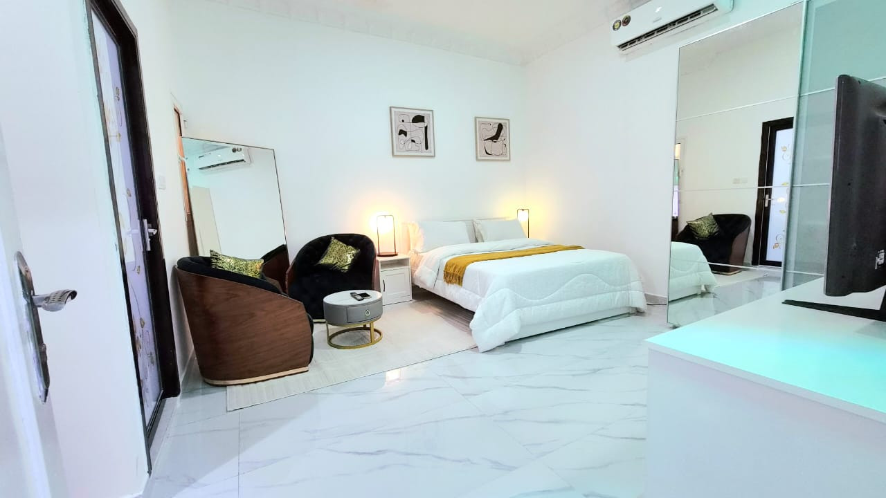 Furnished studio for rent in Abu Dhabi, Khalifa