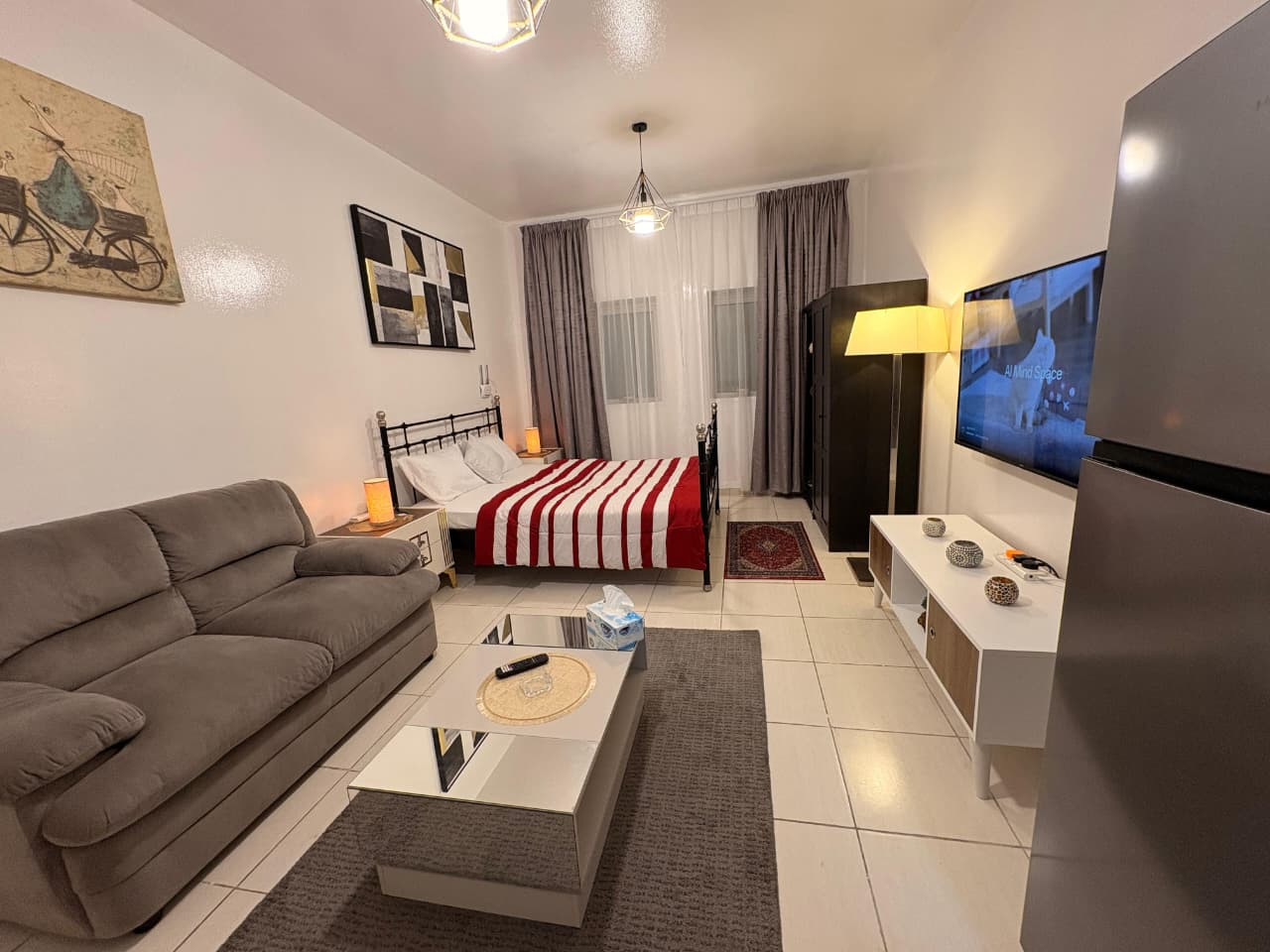 Furnished studio for monthly rent