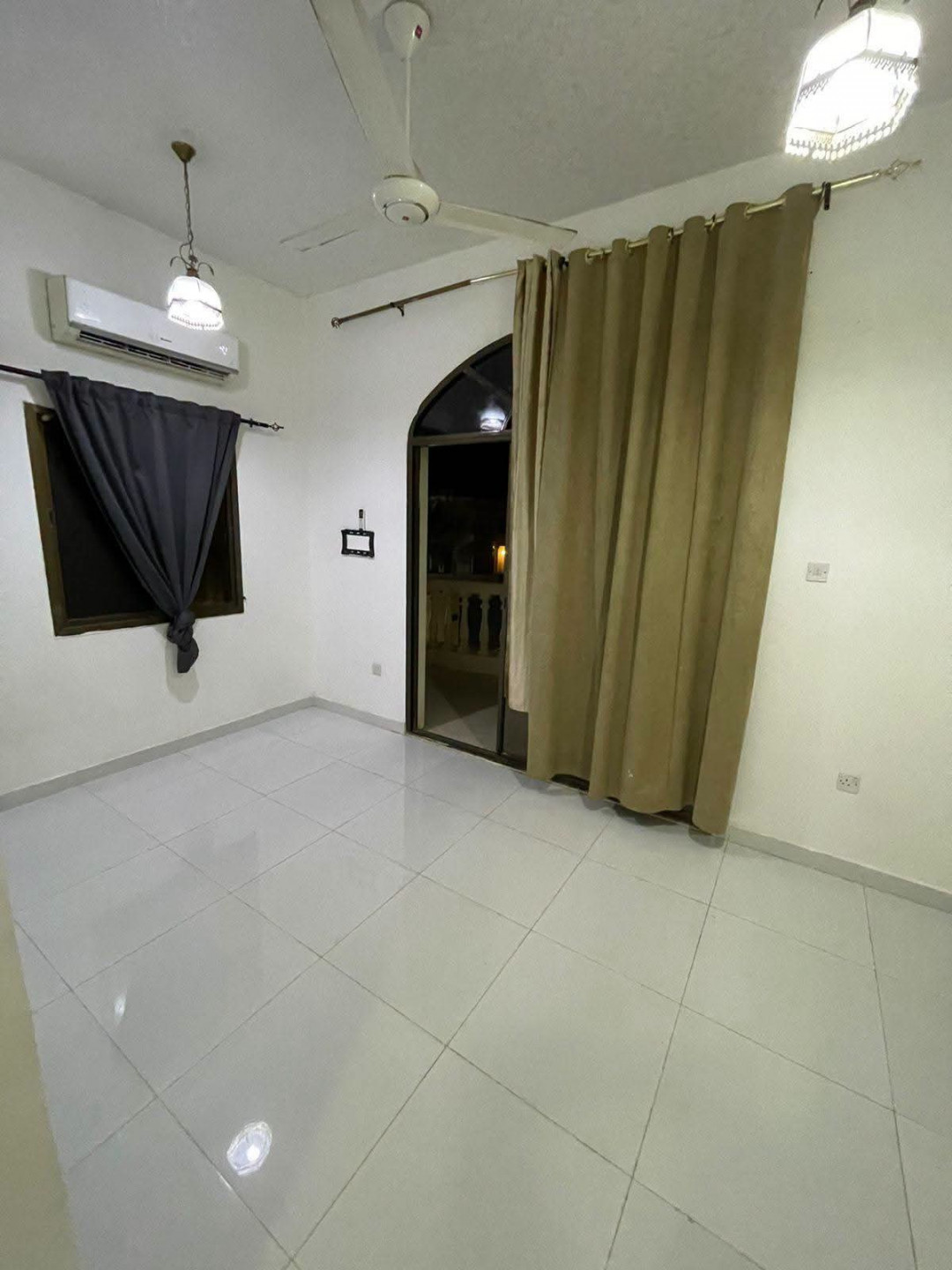 Room with balcony