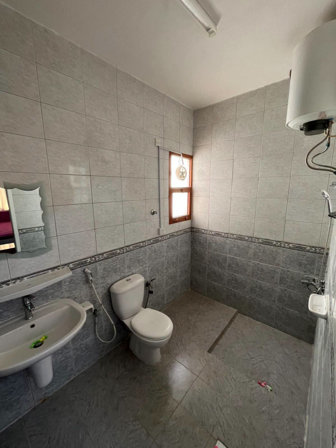 Newly furnished room and bathroom