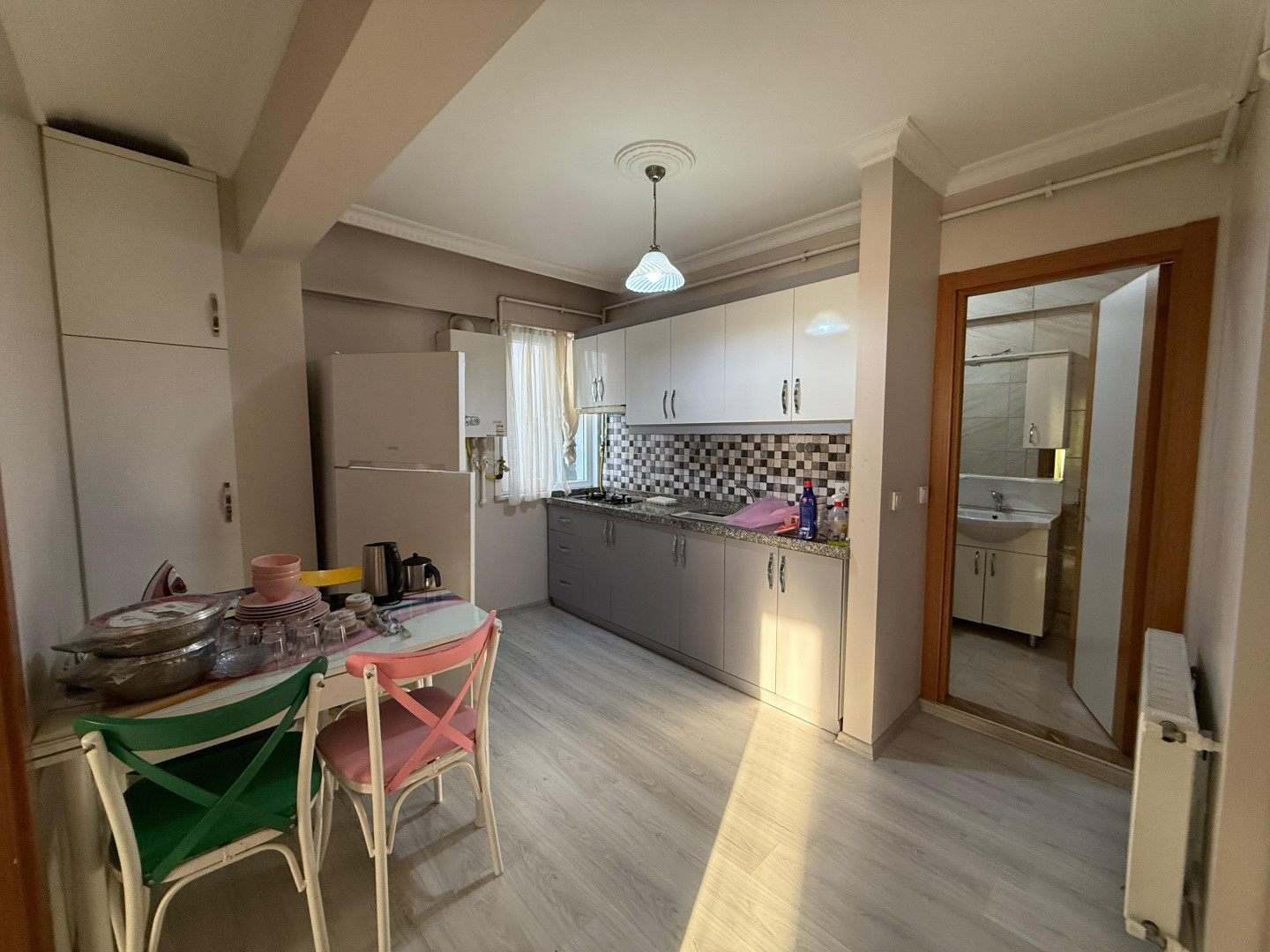 One bedroom and living room for rent