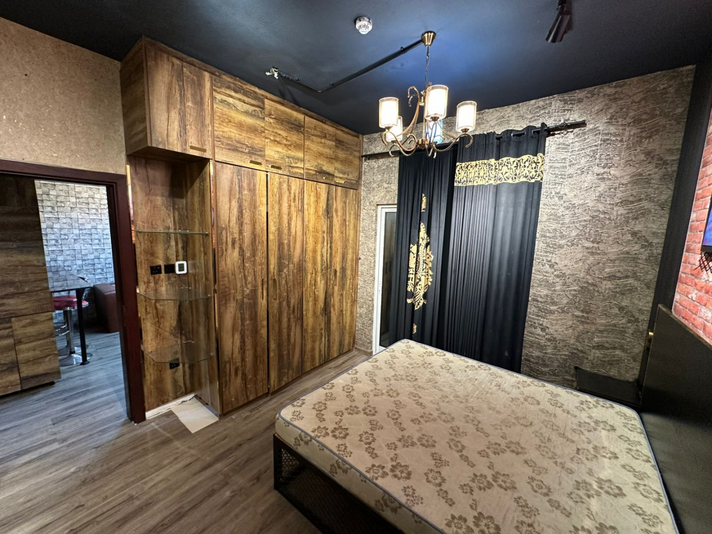 One bedroom and living room apartment for annual rent in City Towers