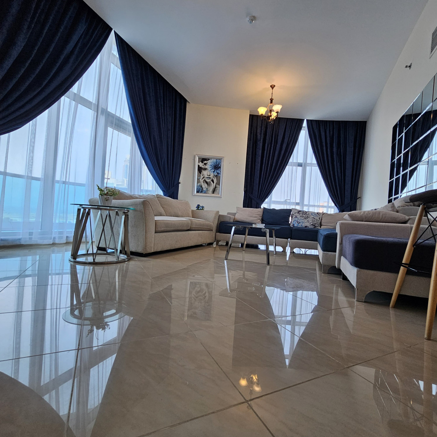 Furnished apartment for monthly rent